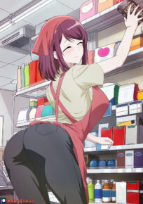 kamiotaku hentai, Yamada &times; Tayama | Smoking Behind the Supermarket with You